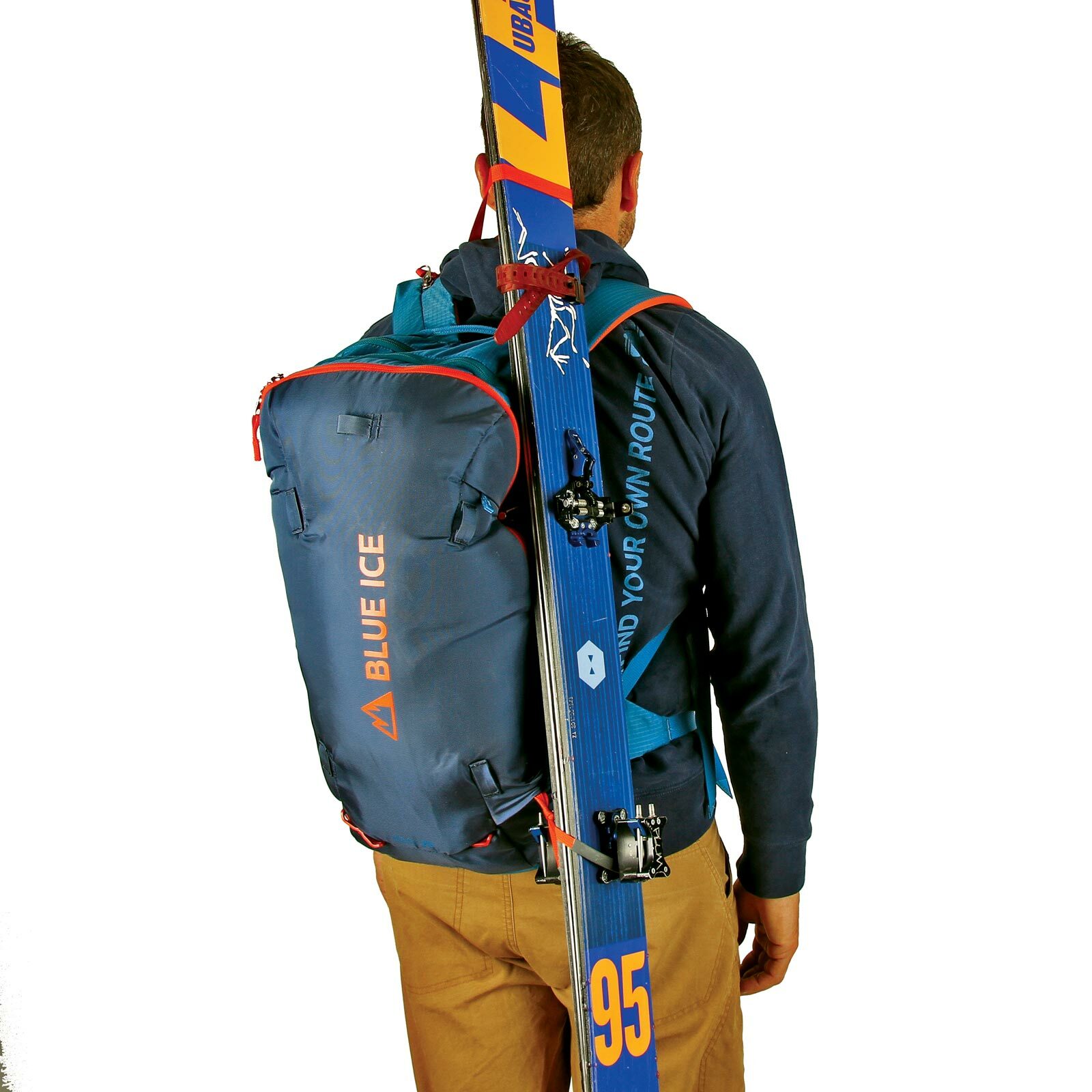 25L Backpack for Freeriding and Ski Touring - YAGI – Blue Ice